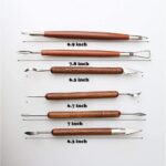 Double Sided Wooden Clay Sculpting Tools Set - Image 2