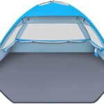 Beach Tent with Silver Coating and 4 Sided Ventilation