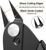 Flush Cut Micro Wire Cutter for Jewelry and Electronics - Image 2