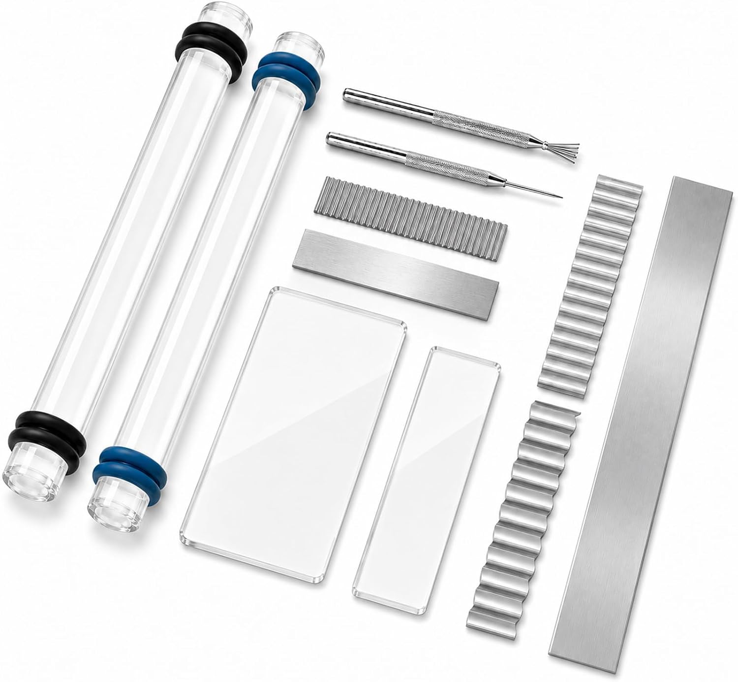 61xYvsDbOkL._AC_SL1500_.jpg Polymer Clay Tool Kit with Cutting Blades and Rods - Image 1