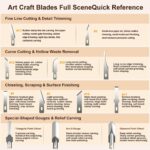 Craft Knife Set with Blades and Storage Case - Image 2