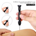 Pin Vise Hand Drill Set with Micro Drill Bits - Image 2