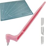 Rotating Blade Craft Cutting Tool with Cutting Mat - Image 2