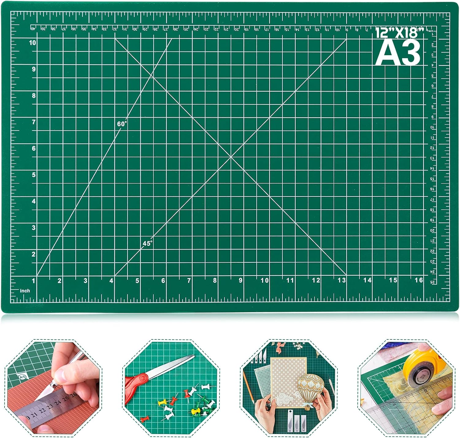 81tXHyS61ZL._AC_SL1500_.jpg Self Healing Cutting Mat for Rotary Cutters - Image 1