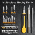 Craft Knife Set with Assorted Blades and Storage Case - Image 2